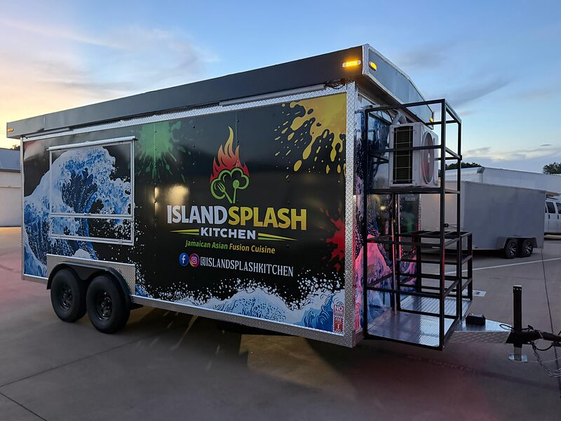 Island Splash Kitchen — 8 × 18 ft, Dallas, TX